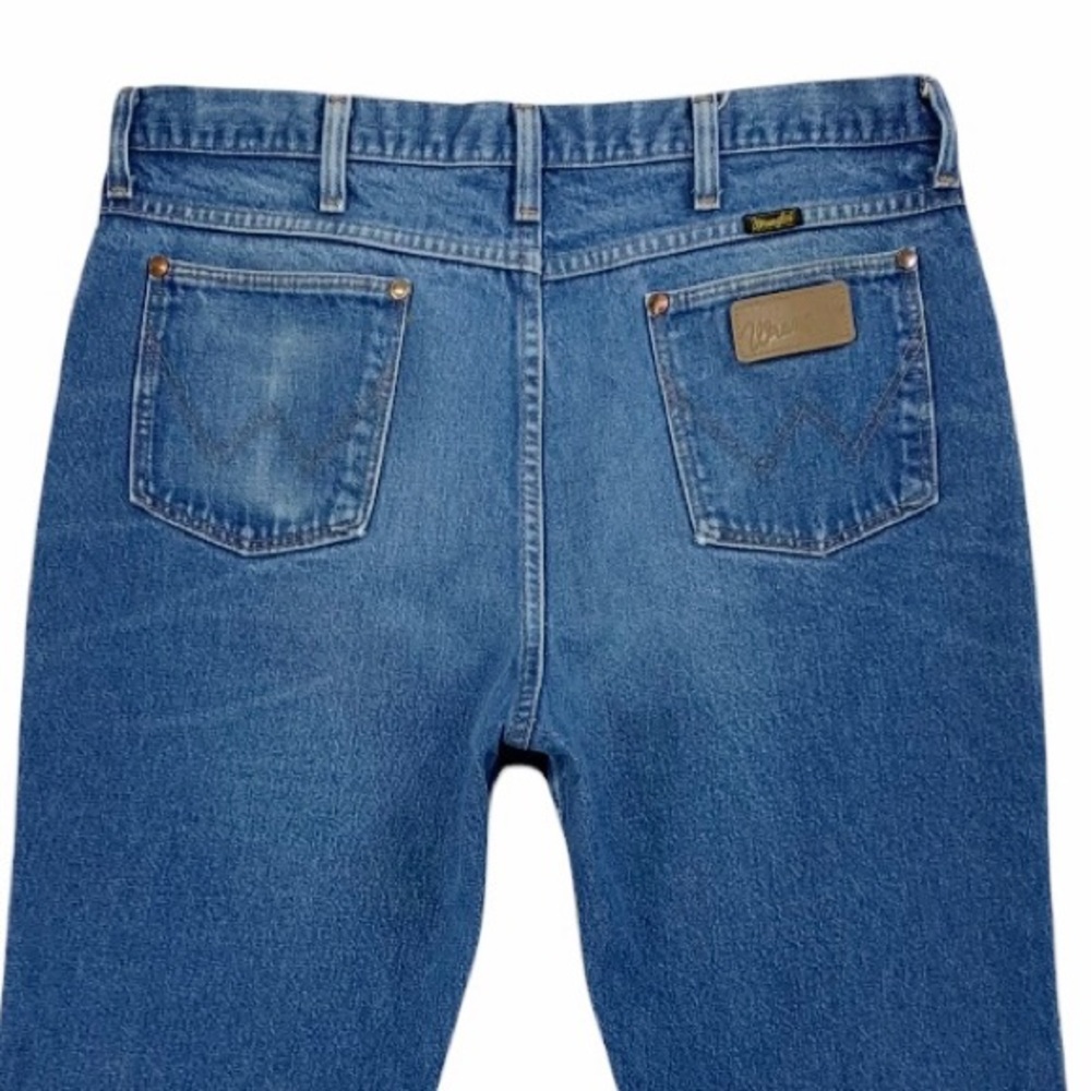 Vintage Wrangler Blue Jeans Size W36 L30 Made in the USA - Picture 2 of 15